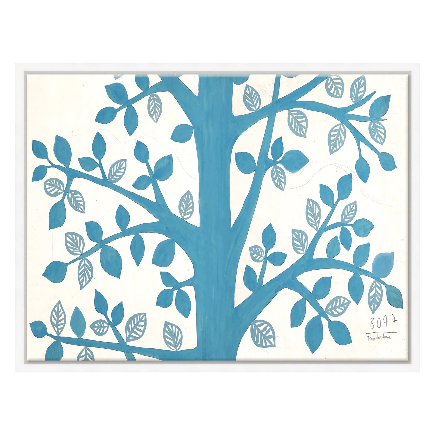 Paule Marrot, L'Arbre Bleu (Var. 1)