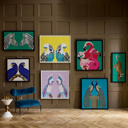 Art perlé zébré