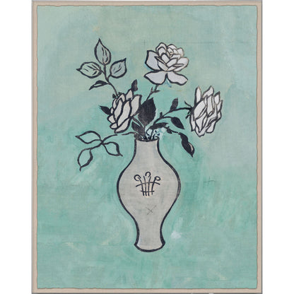 Paule Marrot, Vase aux roses