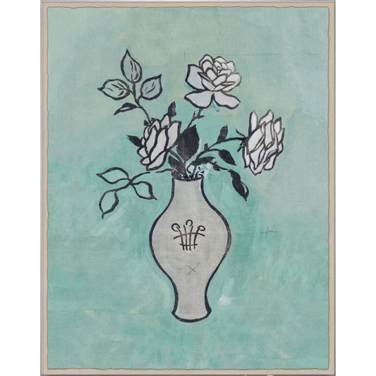 Paule Marrot, Vase aux roses
