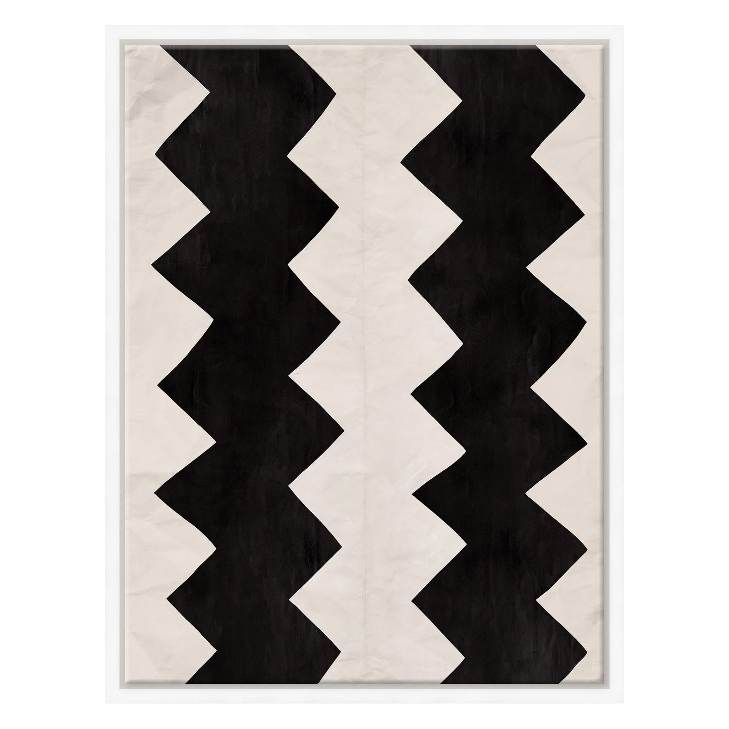 Paule Marrot, Noir et blanc abstrait 5 (Var. 1)