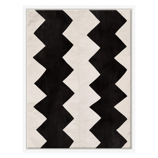 Paule Marrot, Noir et blanc abstrait 5 (Var. 1)