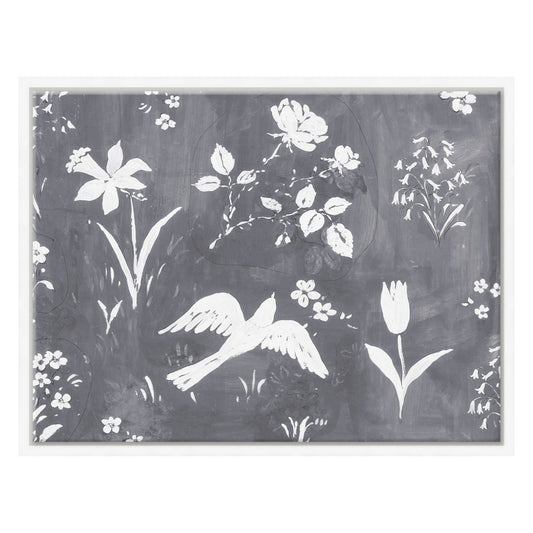 Paule Marrot, Jardin fleuri Gris (Var. 1)