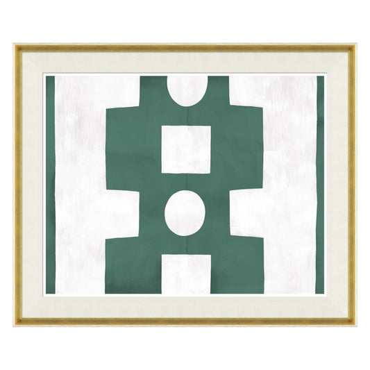Paule Marrot, Résumé vert et blanc (Var. 2)