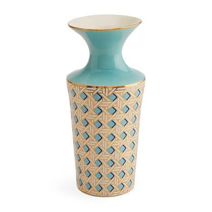 Vase manchette en panier tressé