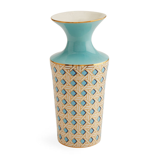 Vase manchette en panier tressé