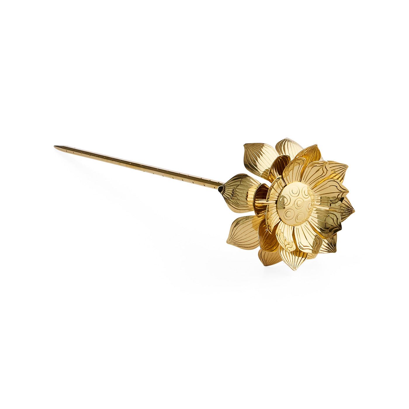 Bouquet de fleurs en laiton
