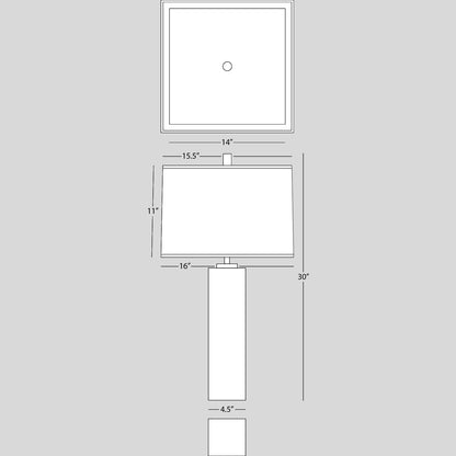 Lampe de table Canaan