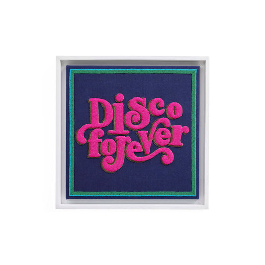 Disco Forever Beaded Art